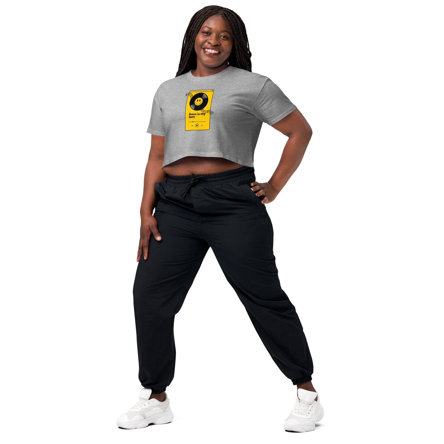 Jesus is my Jam Women’s crop top