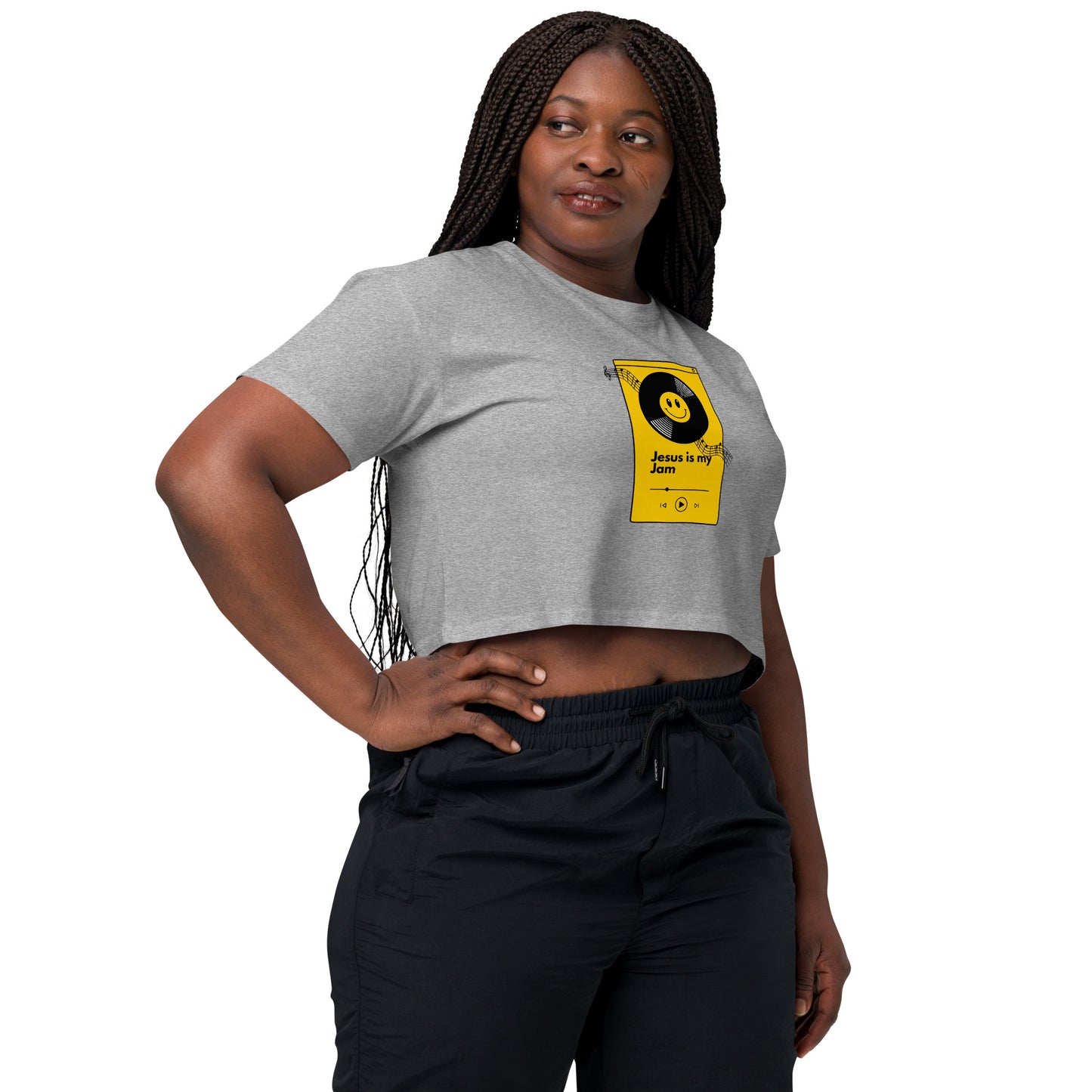 Jesus is my Jam Women’s crop top