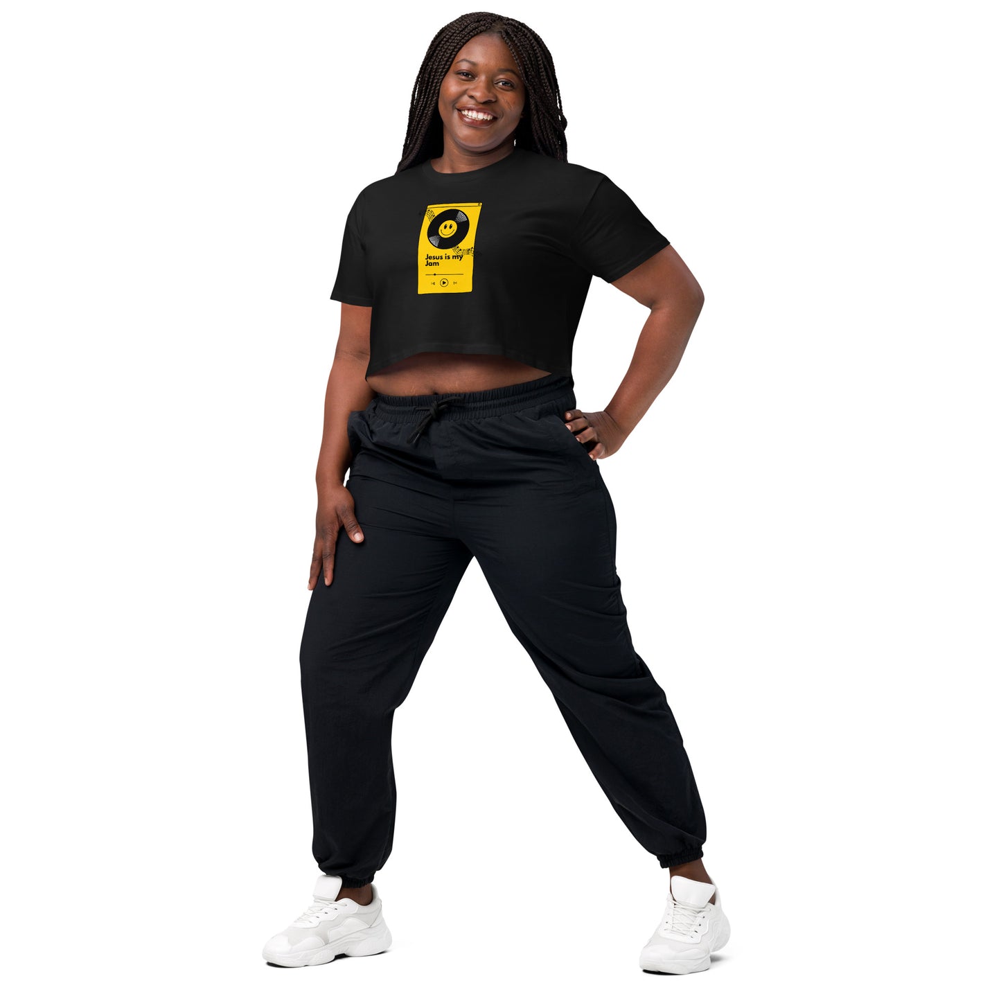 Jesus is my Jam Women’s crop top