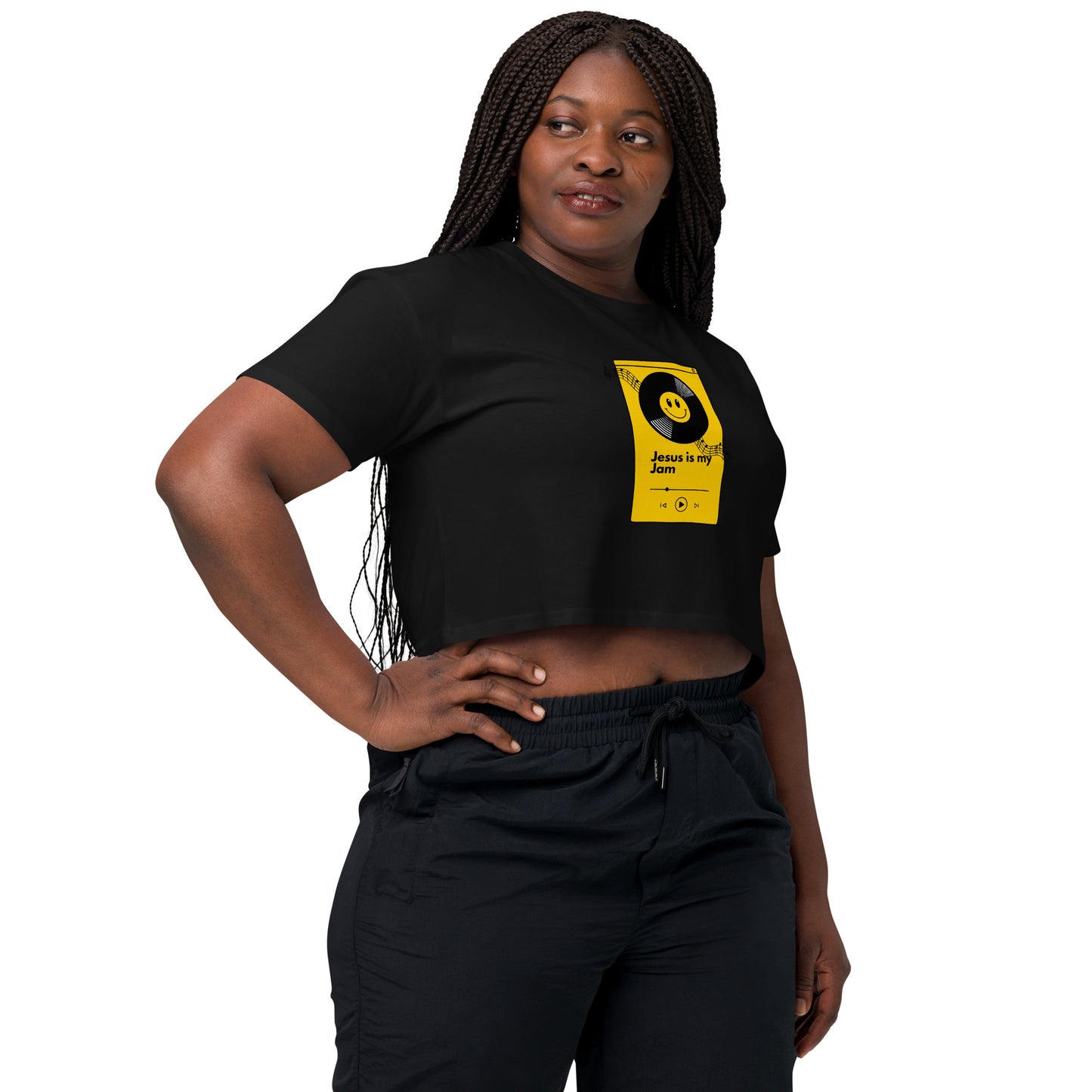 Jesus is my Jam Women’s crop top