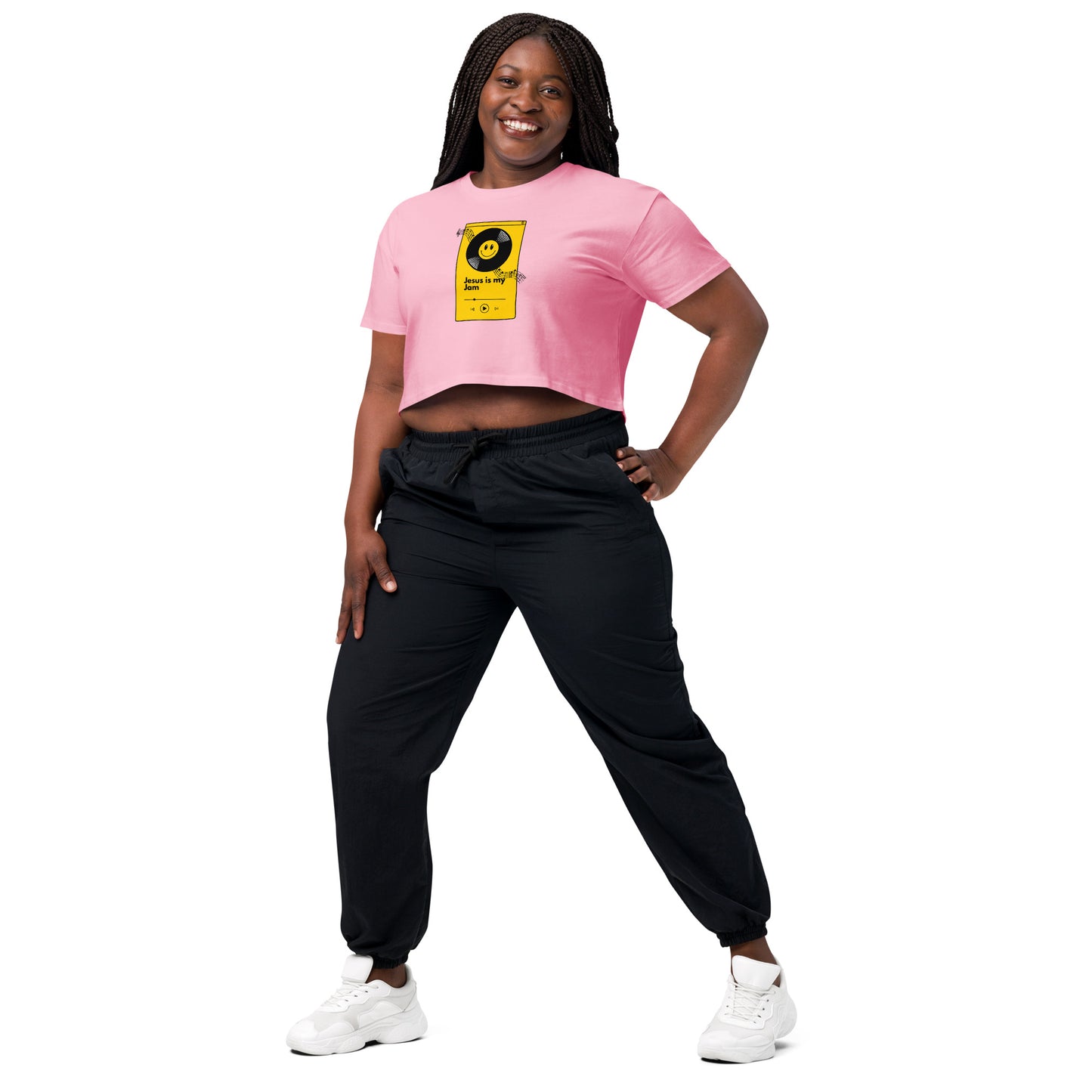 Jesus is my Jam Women’s crop top
