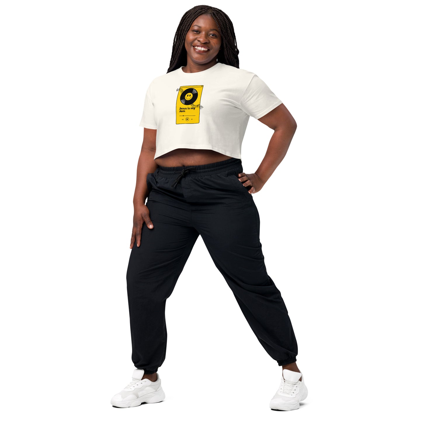 Jesus is my Jam Women’s crop top