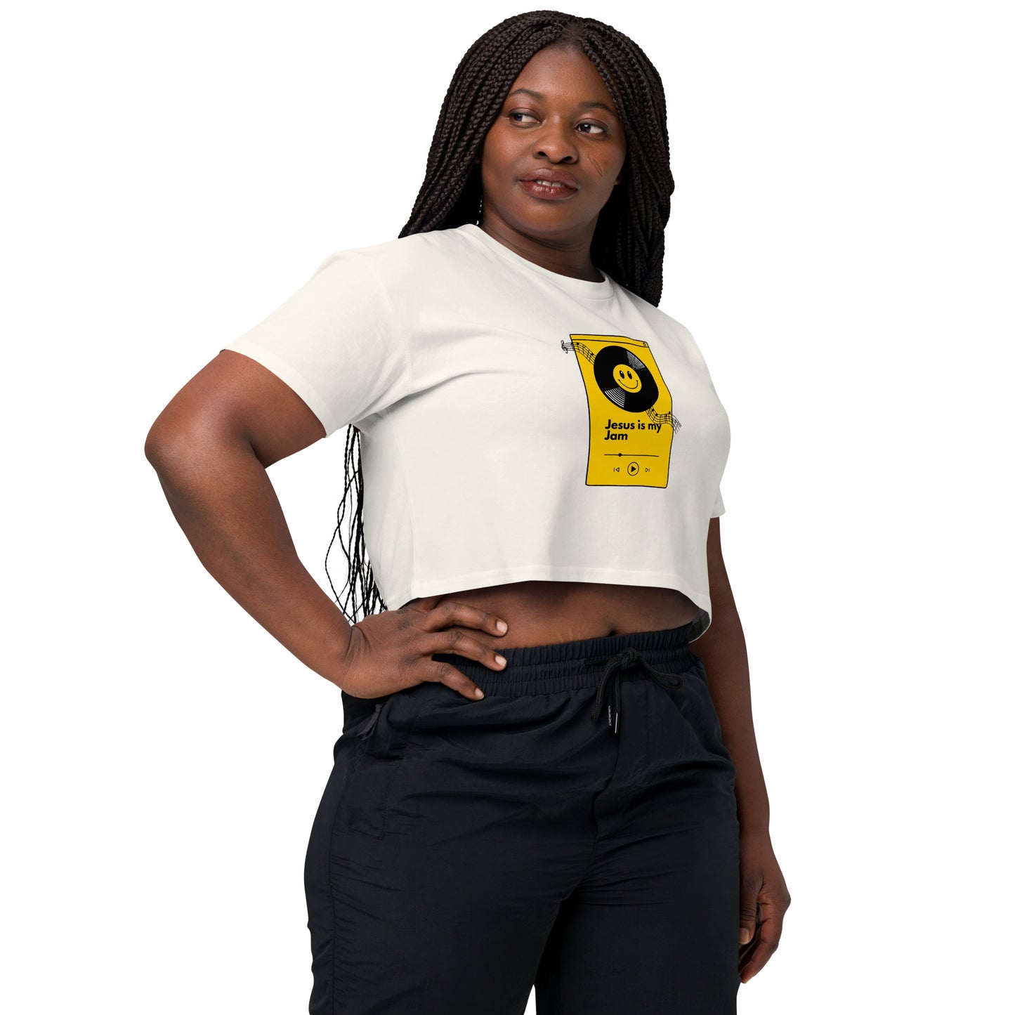 Jesus is my Jam Women’s crop top