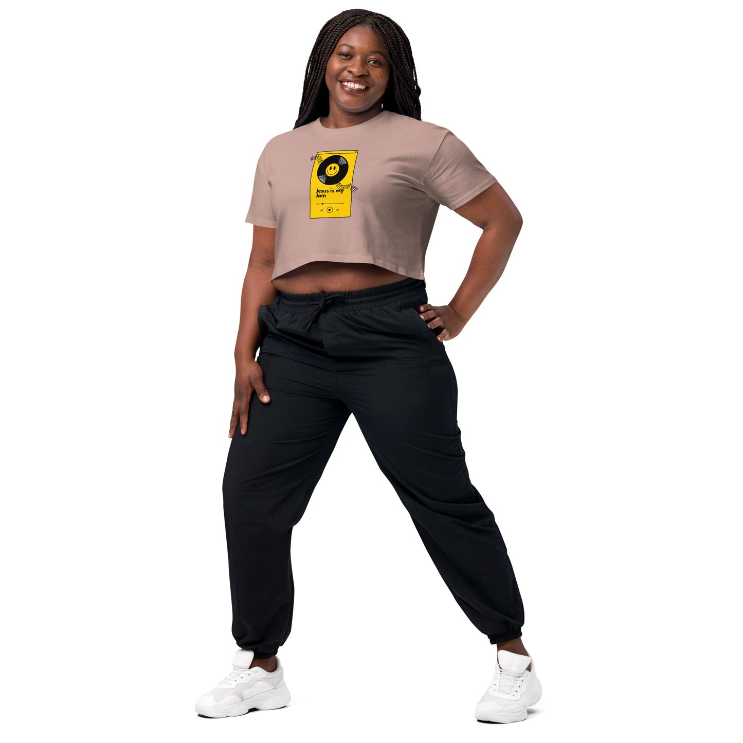 Jesus is my Jam Women’s crop top