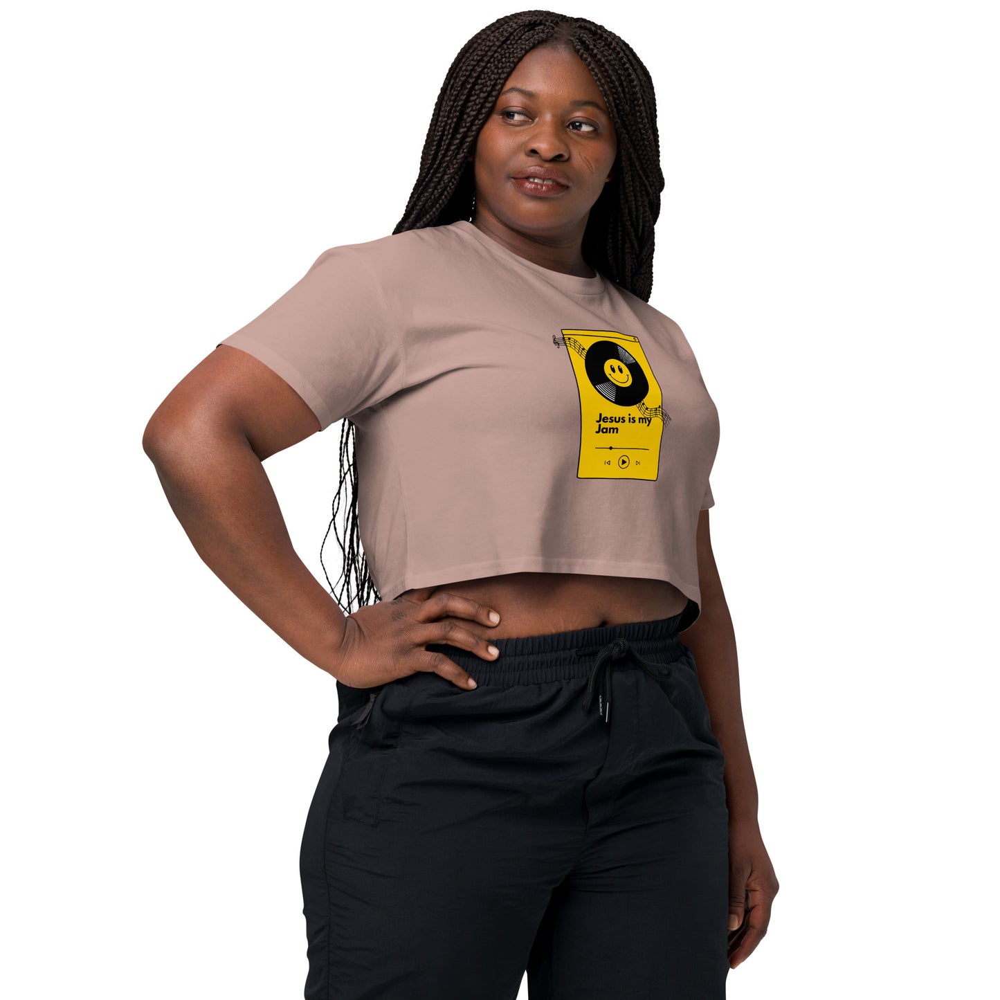 Jesus is my Jam Women’s crop top
