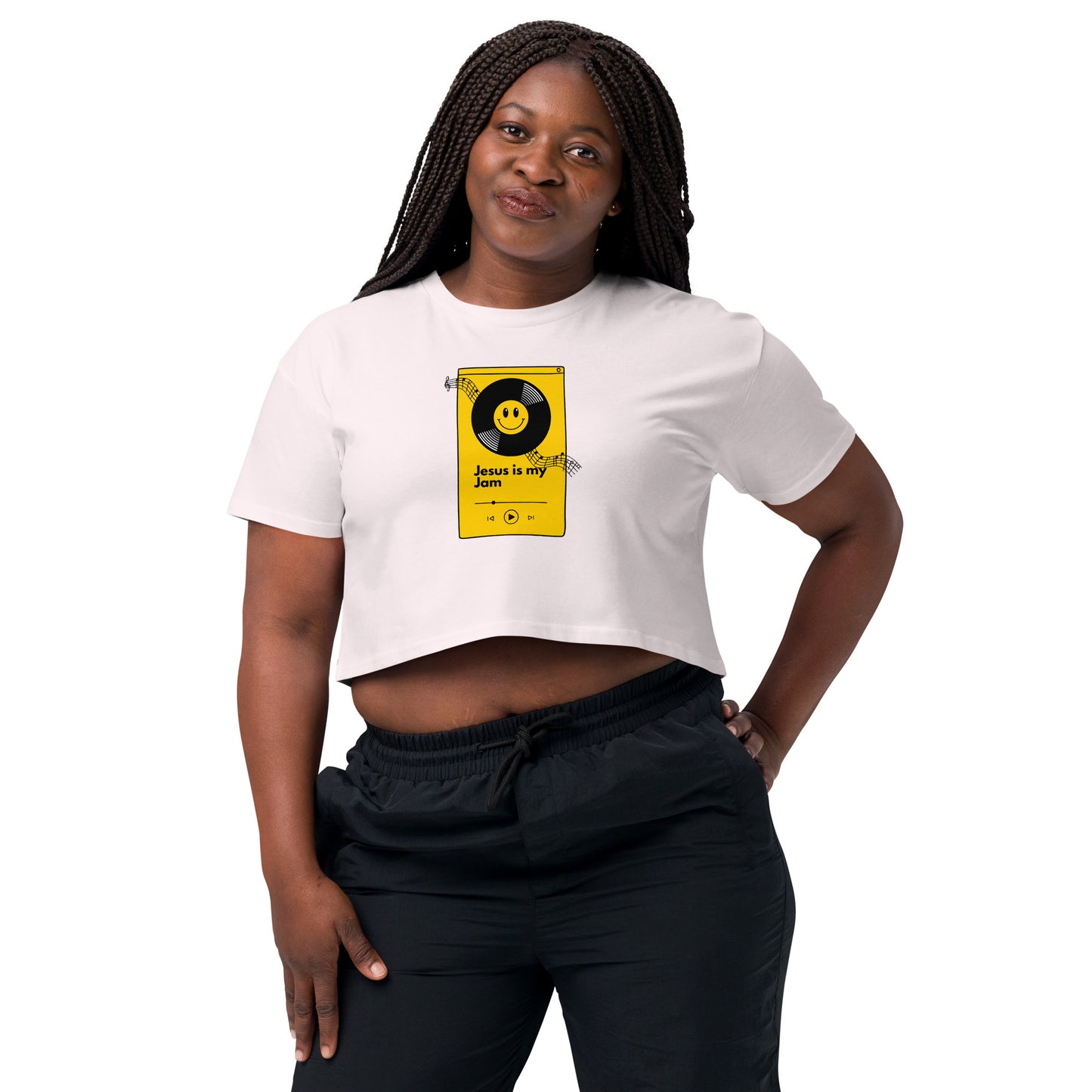 Jesus is my Jam Women’s crop top