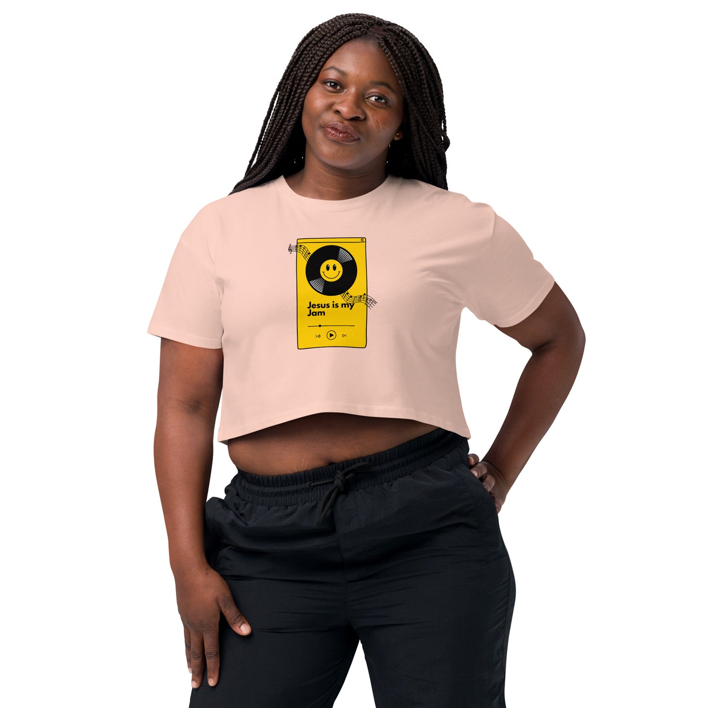 Jesus is my Jam Women’s crop top