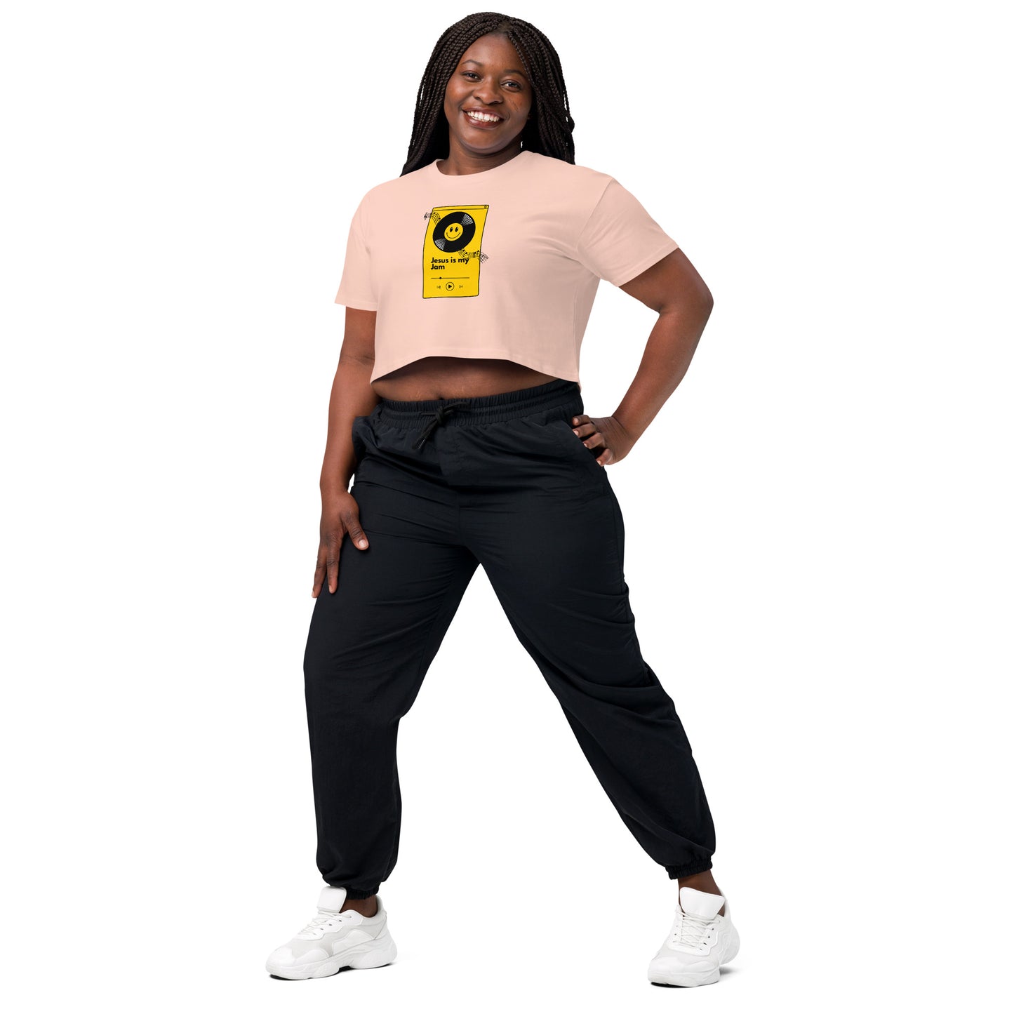 Jesus is my Jam Women’s crop top