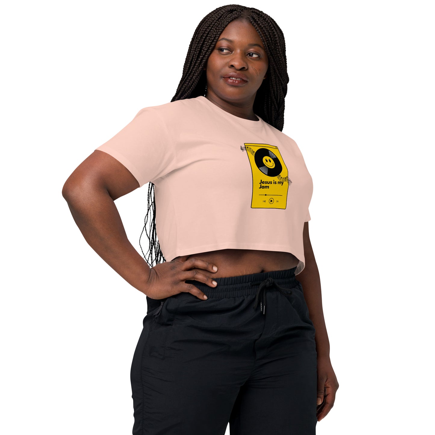 Jesus is my Jam Women’s crop top