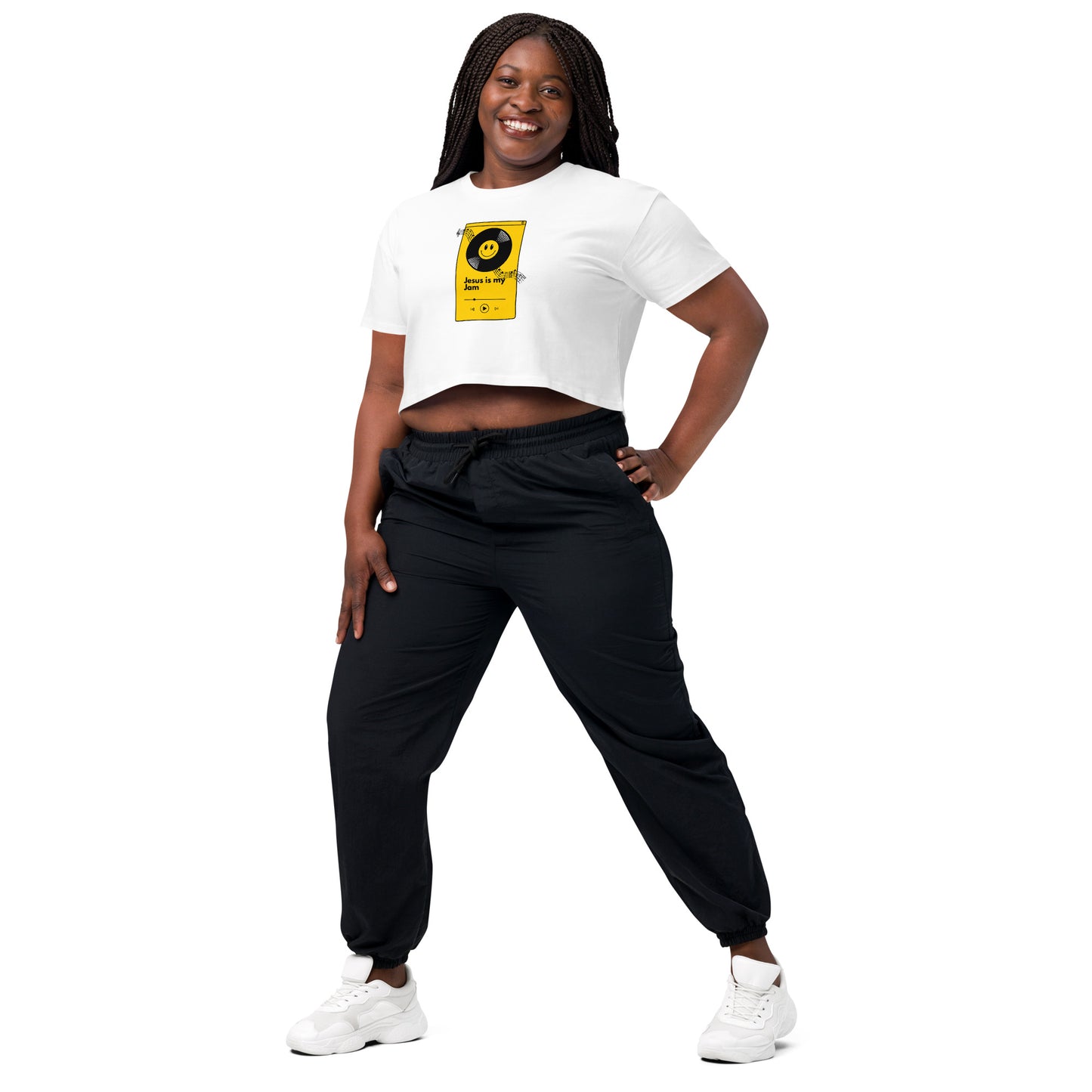 Jesus is my Jam Women’s crop top