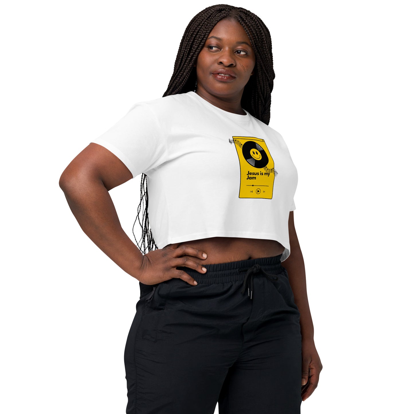 Jesus is my Jam Women’s crop top