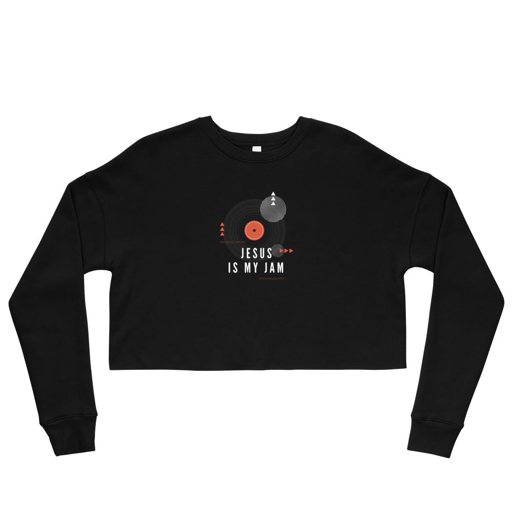 Jesus is my Jam Crop Sweatshirt
