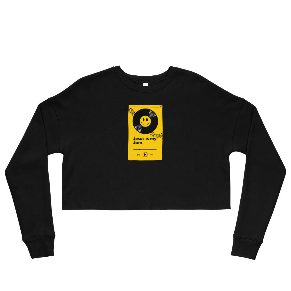 Jesus is my Jam Crop Sweatshirt