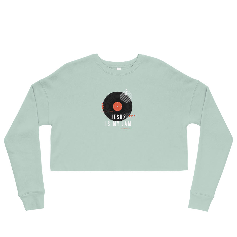 Jesus is my Jam Crop Sweatshirt