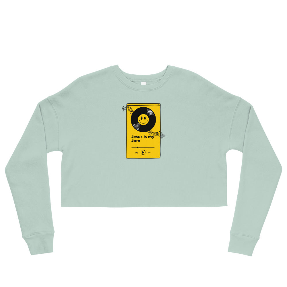 Jesus is my Jam Crop Sweatshirt