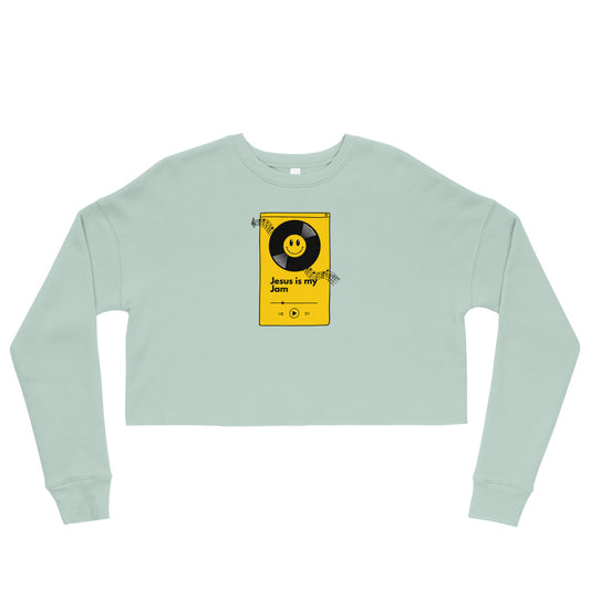 Jesus is my Jam Crop Sweatshirt