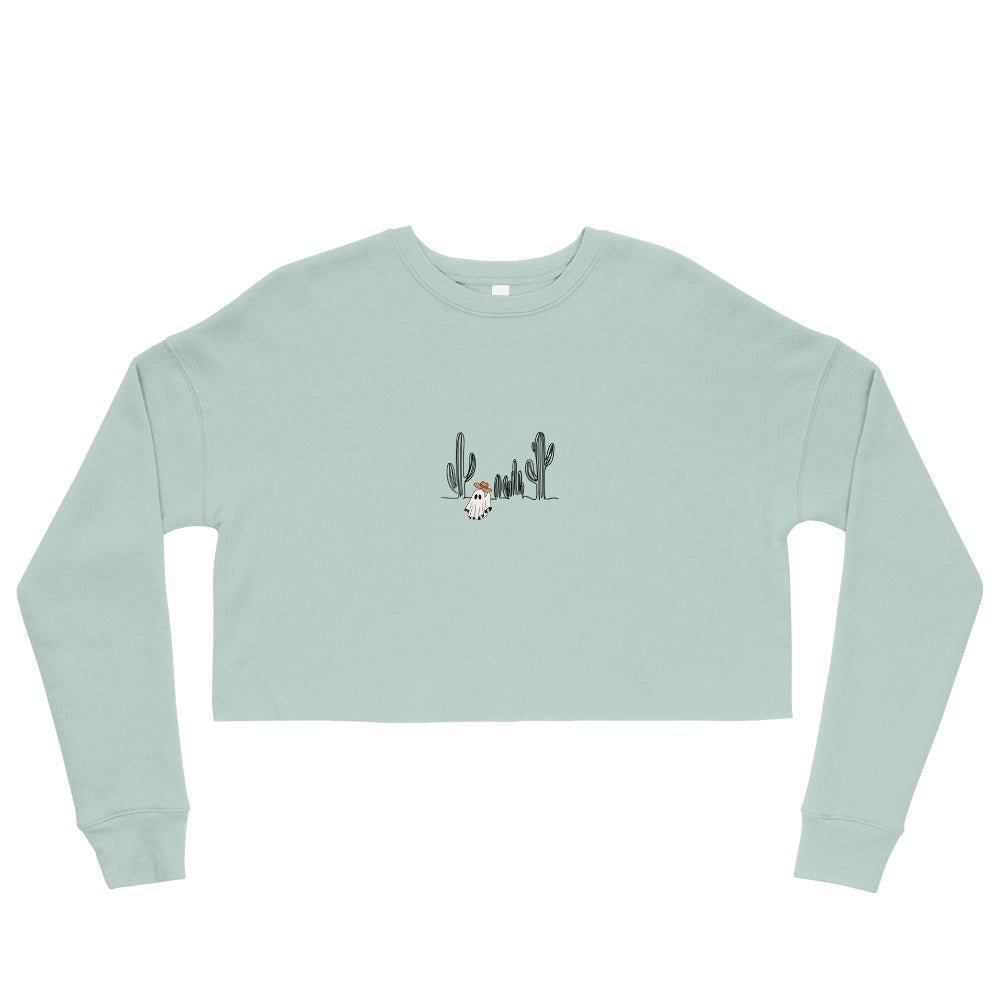 Ghost Desert Crop Sweatshirt