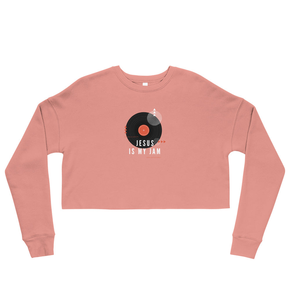 Jesus is my Jam Crop Sweatshirt