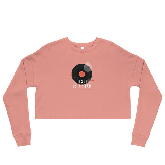 Jesus is my Jam Crop Sweatshirt