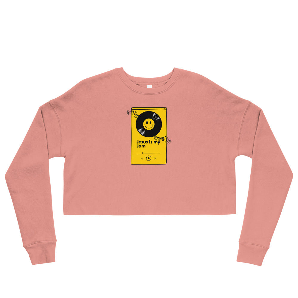 Jesus is my Jam Crop Sweatshirt