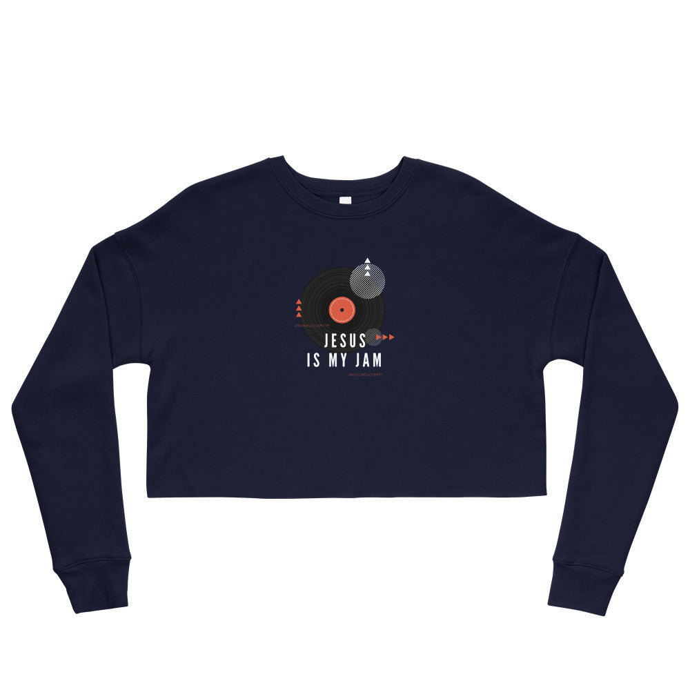 Jesus is my Jam Crop Sweatshirt