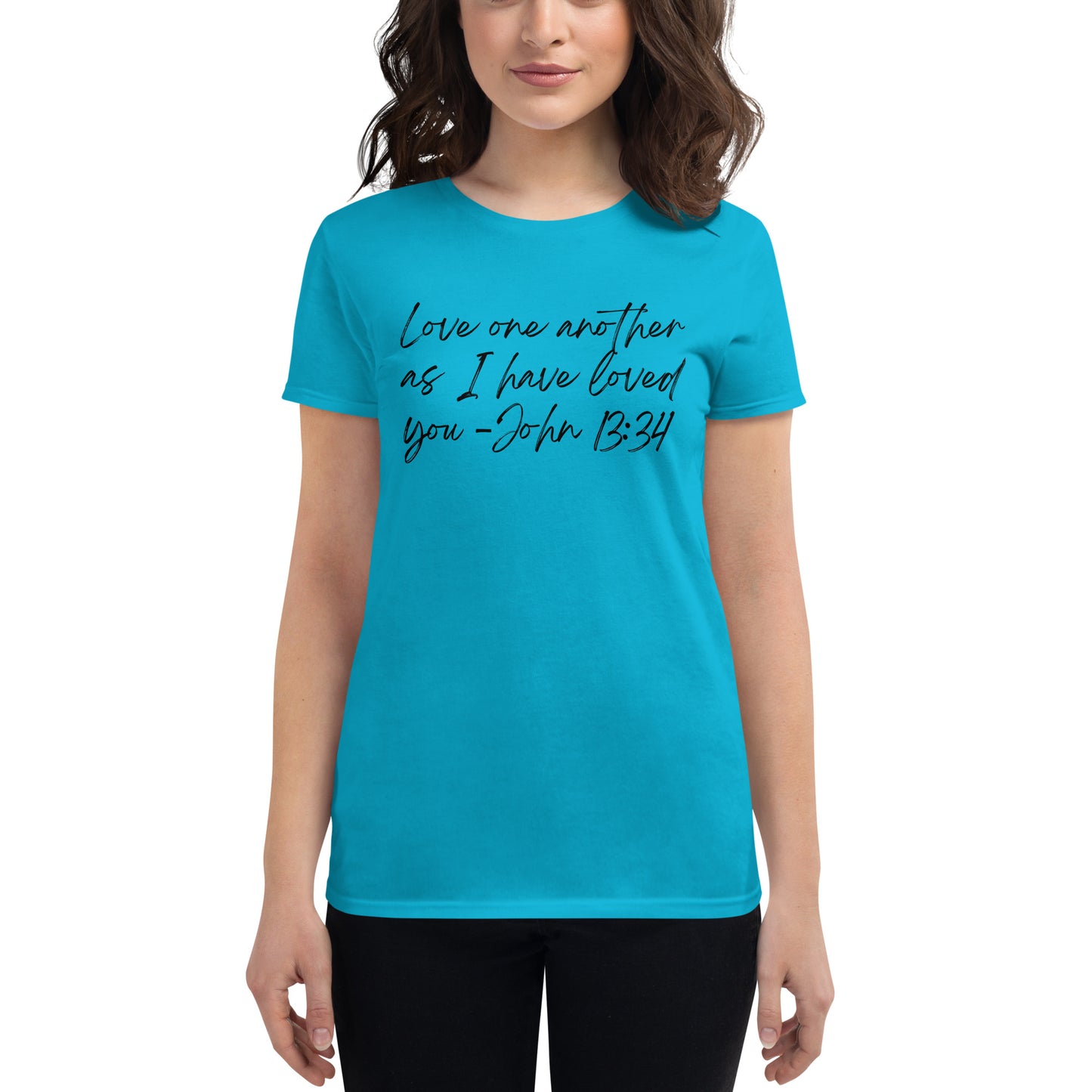 Love one another Women's short sleeve t-shirt