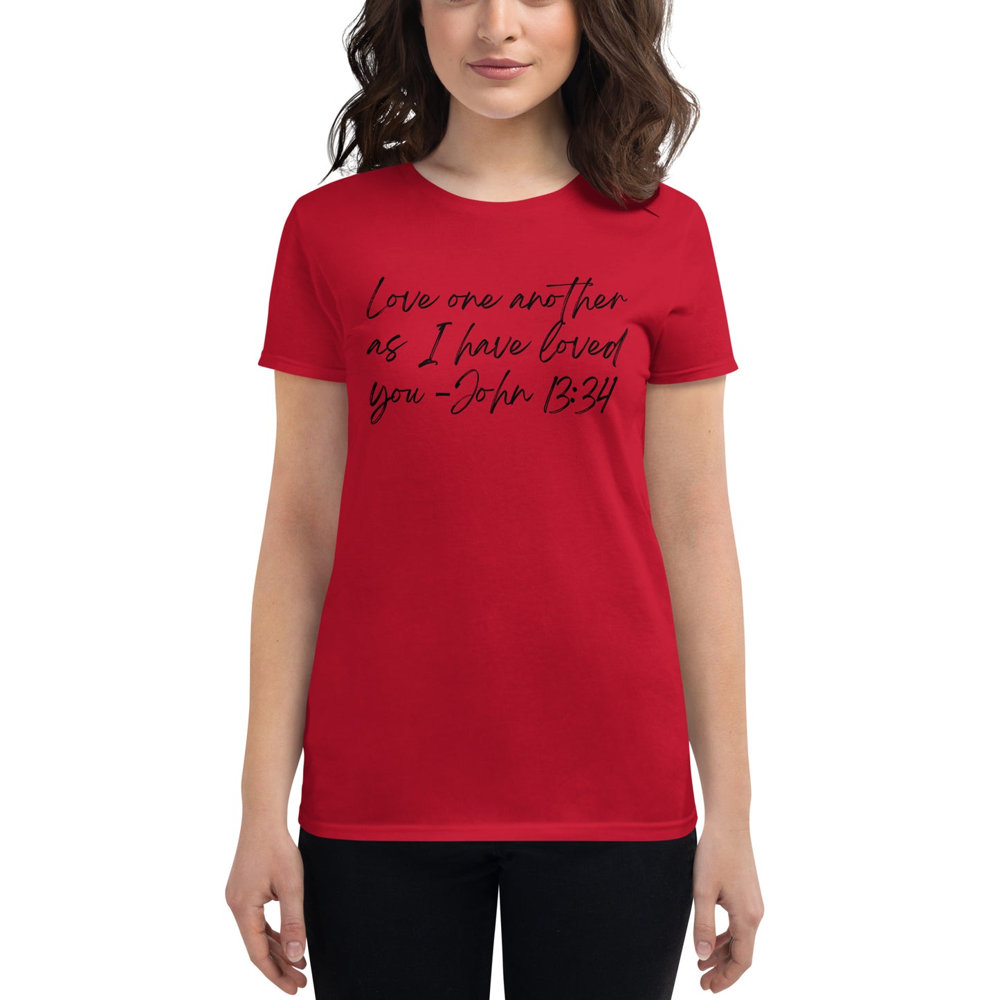 Love one another Women's short sleeve t-shirt