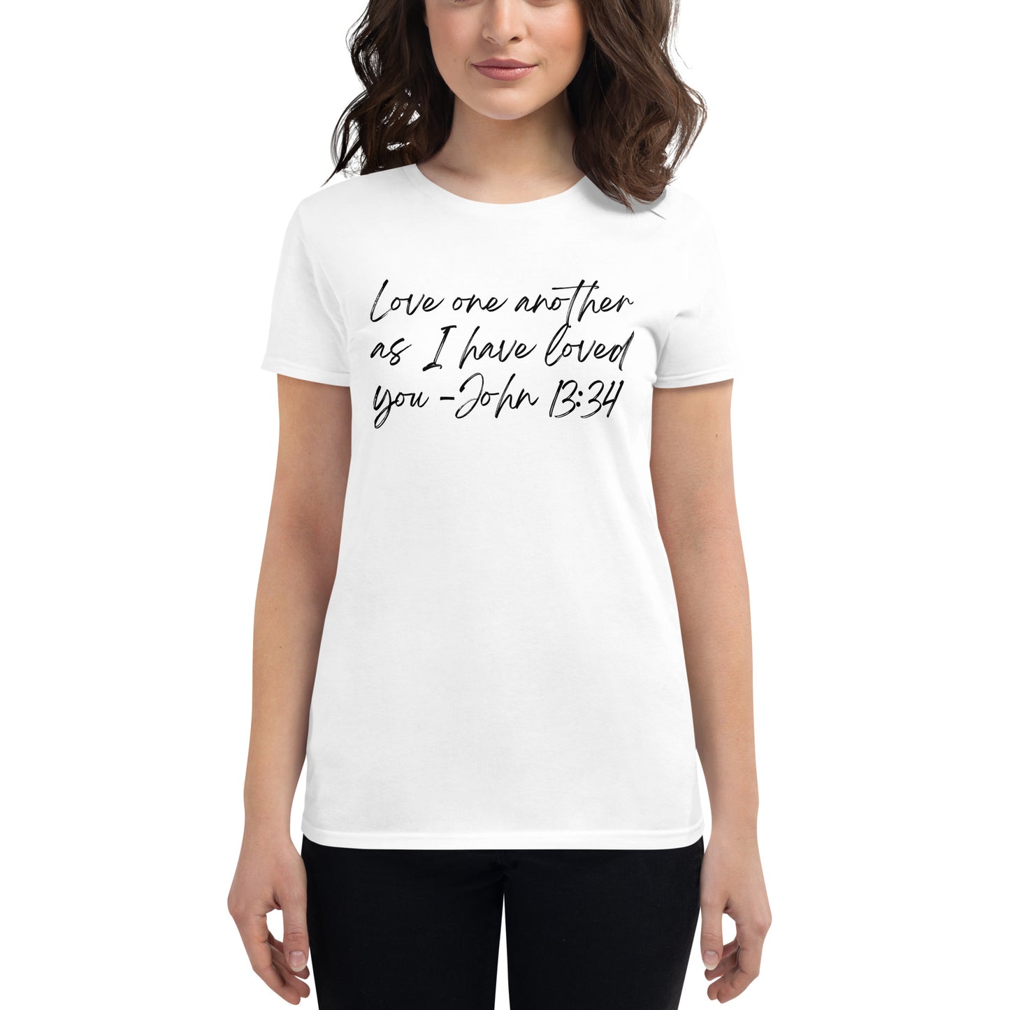 Love one another Women's short sleeve t-shirt