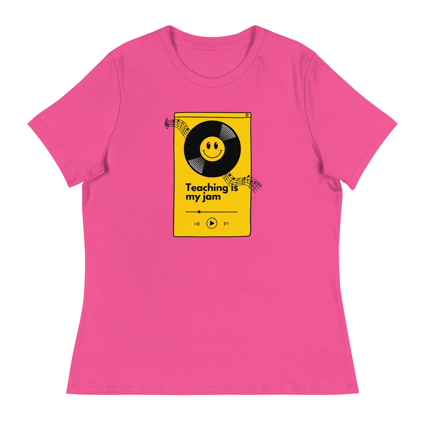 Teaching is my Jam Women's Relaxed T-Shirt