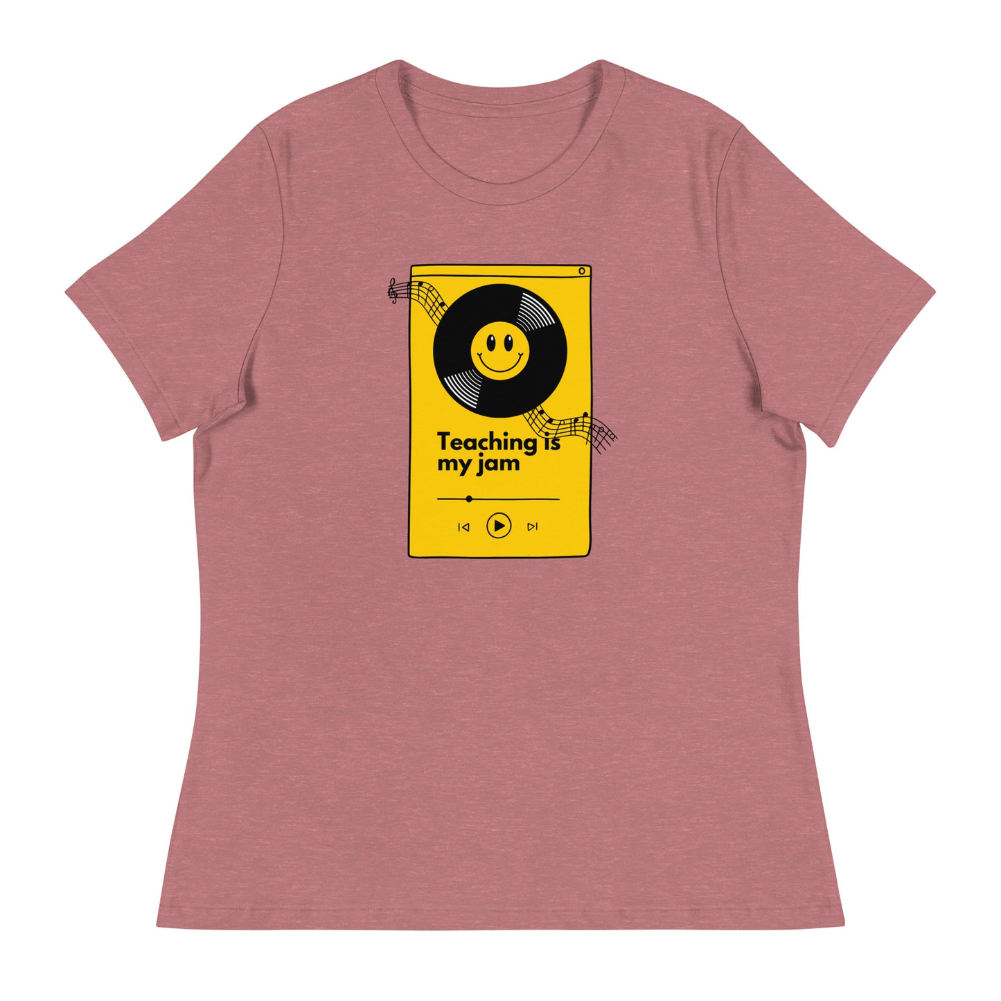 Teaching is my Jam Women's Relaxed T-Shirt
