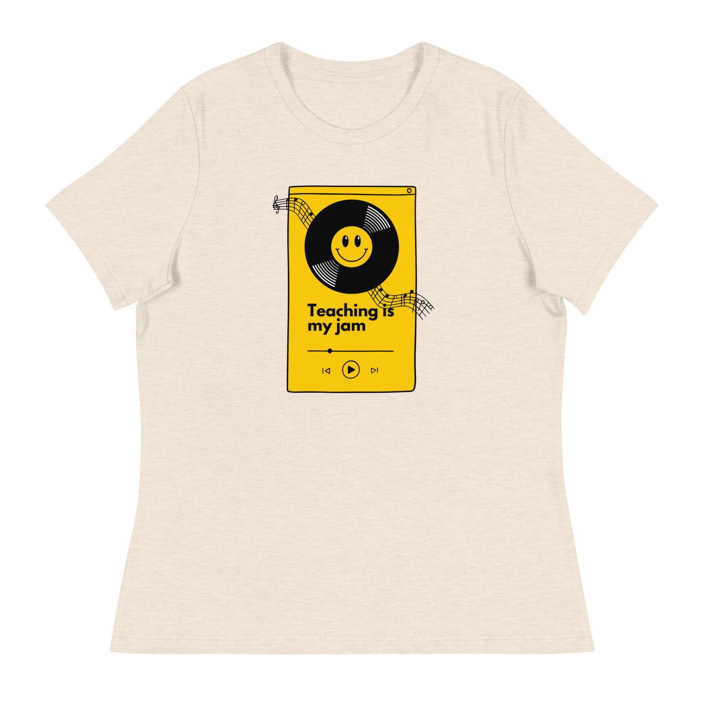 Teaching is my Jam Women's Relaxed T-Shirt