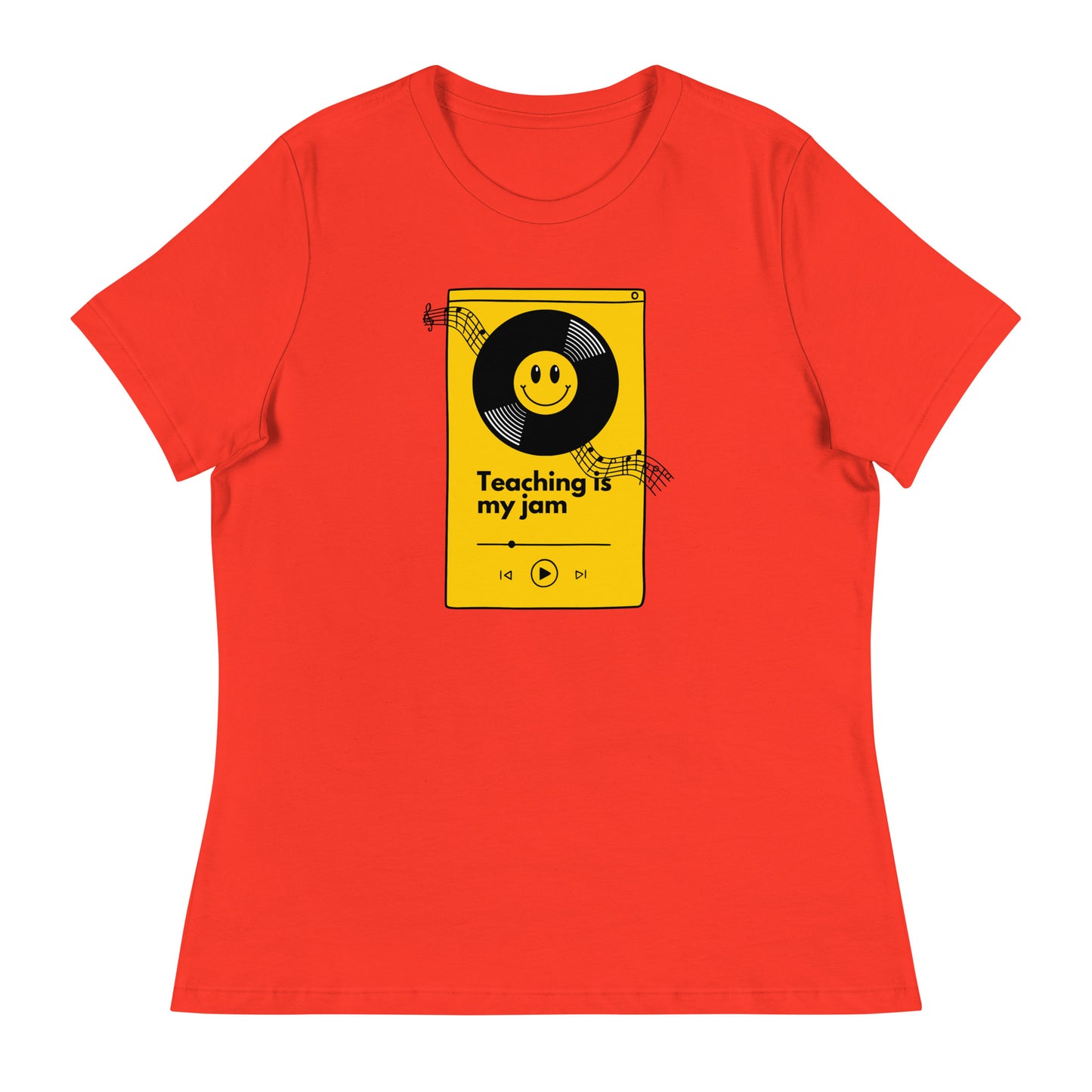 Teaching is my Jam Women's Relaxed T-Shirt